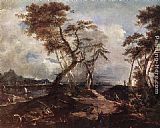 Francesco Guardi Famous Paintings - Landscape